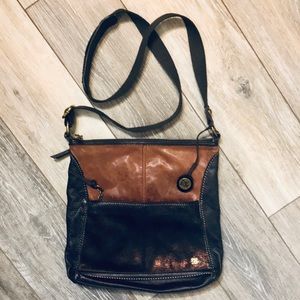 The Sak | Lucia Leather Bronze Metallic Crossbody